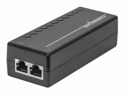 PoE инжектор неуправляемый PI-300-1A, 1x10/100/1000BASE-T 802.3af&at, PoE бюджет 30Вт