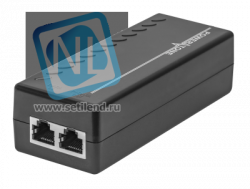 PoE инжектор неуправляемый PI-300-1A, 1x10/100/1000BASE-T 802.3af&amp;at, PoE бюджет 30Вт