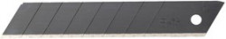 OL-LBB-50B, Лезвие OLFA BLACK MAX сегментированное, 8 сегментов, 18х100х0,5мм, 50шт