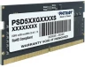 Память DDR5 8Gb 4800MHz Patriot PSD58G480041S RTL PC5-38400 CL40 SO-DIMM 260-pin 1.1В