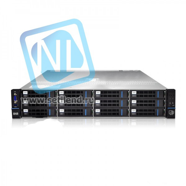 Серверная платформа SNR-SR2212RS, 2U, Scalable, DDR4, 12xHDD, резервируемый БП