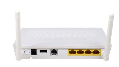 Абонентский терминал HUAWEI ONU GPON, 4 порта 10/100Base-T, 1 порт POTS, WiFi, USB, бывший в употреблении.