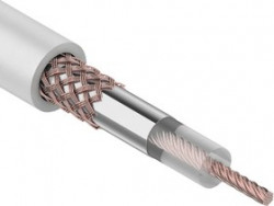 RG-58A/U ( 01-2001), Кабель коаксиальный (Ethernet) белый