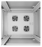 Шкаф телекоммуникационный напольный 27U 600x600мм, серия TFC (SNR-TFC-276060-GS-G-SF)