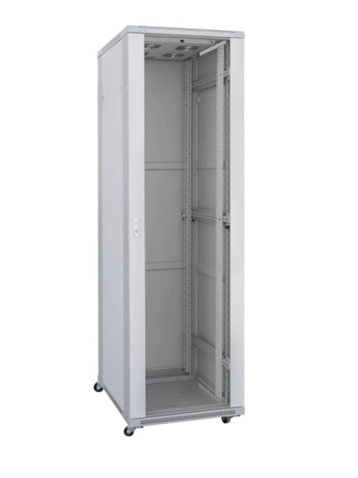 Шкаф телекоммуникационный напольный 27U 600x600мм, серия TFC (SNR-TFC-276060-GS-G-SF)