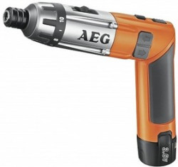 Аккум.отвертка AEG SE 3.6 Li 3.6В 2x1.5Ач LiION 200/600об/мин 6.5Нм в кейсе
