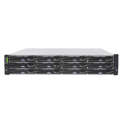 Система хранения данных Infortrend DS1012R2C-B Gen2 (2xCtrl, до 12xHDD, 2xSAS12G внеш. порт, 2x2GB, 8x1G порта iSCSI)