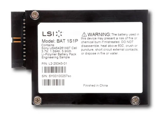 Батарея LSI LSIIBBU09 For MegaRAID SAS 9265, 9266, 9270, 9271, 9285, 9286 Series