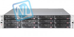 Платформа Supermicro 2U SSG-6029P-E1CR12T, Два процессора Intel Xeon Scalable, DDR4, 12x3.5" SAS/SATA HDD, 2x10GBase-T
