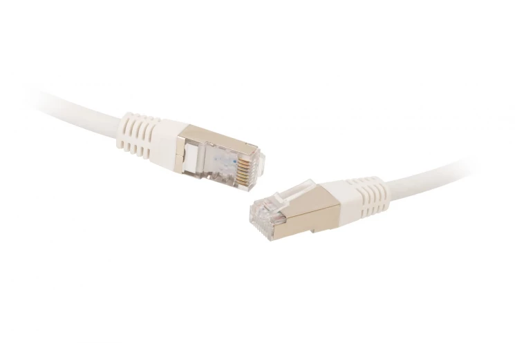 Коммутационный шнур S/FTP 4-х парный cat.6A 1м,slim, LSZH, белый