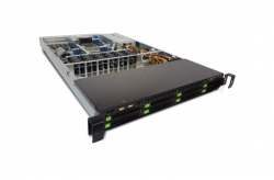 Серверная платформа Rikor 1U RP6108-PB25-650HS, до двух процессоров Intel Xeon Scalable, DDR4, 8x2.5" HDD, 2x1000Base-T, резервируемый БП