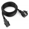 Кабель питания EU-Schuko/IEC320-C13, 220B, 3x1.0 мм2, 16А, 3м