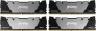 Память DDR4 4x32GB 3200MHz Kingston KF432C16RB2K4/128 Fury Renegade Black RTL Gaming PC4-25600