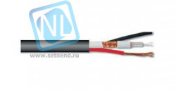 Кабель видеонаблюдения для наружной прокладки КВК-П-2 2*0,5