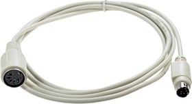 Кабель удлин. для клавиатуры MINIDIN6M-DIN5F 1.8м