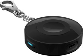 33517, Внешний АКБ для Apple Watch, NRG Watch, 900 mAh, MFI, черный, Deppa