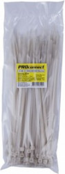 Хомут кабельный 3.6х200 нейл. бел. (уп.100шт) PROCONNECT 57-0200