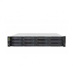 Система хранения данных Infortrend GS1012R2CF-D Gen2 (2xCtrl, до 12xHDD, 2xSAS12G внеш. порт, 4x4GB, 8x1G портов iSCSI)