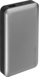 33519, Внешний АКБ NRG Turbo 15000 mAh, QuickCharge 3.0, Type-C, черный/графит, Deppa