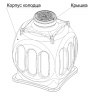 Пластиковый колодец КС-5