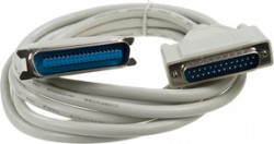 XYC001 DB25M/CN36M 25C MOLD 3M, Кабель для принтера DB25M-C36M 3.0м