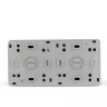 Розетка 2-м ОП Nix 16А IP54 250В с заземл. с крышкой сер. TOKOV ELECTRIC TKE-NX-R2Z-C06-IP54