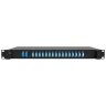Мультиплексор DWDM двухволоконный 16-канальный, каналы 41~44, 46~49, 51~54, 56~59, 1U 19", пониженное затухание