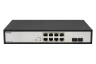 Управляемый гигабитный 8 портовый Web Smart PoE коммутатор POWERTONE PWS-2S08G-120RM