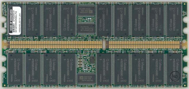 Модуль памяти Smart SM12872RDDR301BGIC 1GB PC2100 DDR-266MHz ECC Registered-SM12872RDDR301BGIC(NEW)