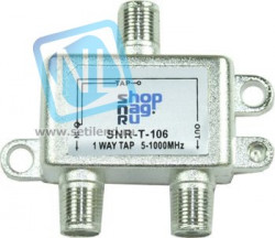 Ответвитель абонентский SNR-T-106 на 1 отвод вносимое затухание IN-TAP 6dB.