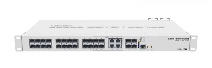 Коммутатор Cloud Router Switch Mikrotik CRS328-4C-20S-4S+RM