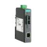 Медиаконвертер Ethernet 10/100BaseTX в 100BaseFX (одномодовое оптоволокно, разъем SC), WDM-B (передача по одной жиле) в металлическом корпусе