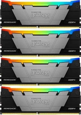 Память DDR4 4x8GB 3600MHz Kingston KF436C16RB2AK4/32 Fury Renegade RGB RTL Gaming PC4-28800 CL16