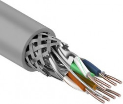 SSTP4-S (01-0542), Витая пара, 4 пары Cat7, 23AWG одножильные в двойном экране + каждая пара в экране