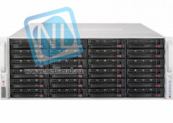Платформа Supermicro 4U SSG-5048R-E1CR36L, Один процессор E5-2600v3/v4, Intel C612, DDR4, 36x3.5"HDD, 2x2,5"HDD, SAS3 via LSI 3008 (режим IR)