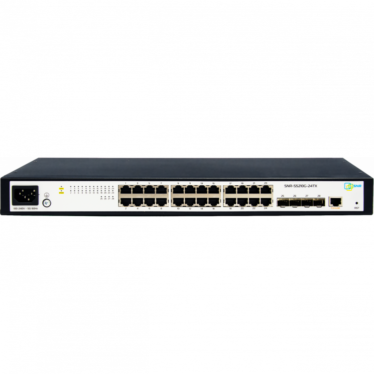 Управляемый коммутатор уровня 2+ SNR-S5210G-24TX