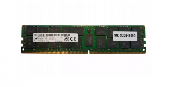 Память 64GB Micron 3200MHz DDR4 ECC Reg DIMM 2Rx4