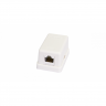 Настенная розетка NETLAN, 1 порт, Кат.5e (Класс D), 100МГц, RJ45/8P8C, 110, T568A/B, неэкранированная, белая, уп-ка 10шт.