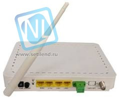 Абонентский терминал EPON ONU с 1*PON портом, 4*10/100BASE-T портами ,1*CATV и WiFi