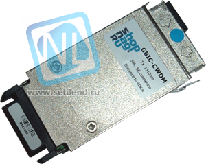 Модуль GBIC CWDM оптический, дальность до 120км (32dB), 1510нм