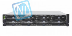 Система хранения данных Infortrend DS1012R2C-B (2xCtrl, до 12xHDD, 2xSAS12G внеш. порт, 2x2GB, 8x1G порта iSCSI)