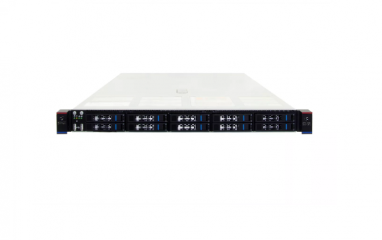 Серверная платформа SNR-SR1210RE, 1U, EPYC, DDR4, 10xHDD, резервируемый БП
