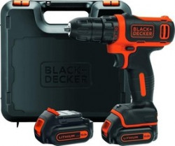 Дрель-шуруповерт BLACK & DECKER BDCDD12KB-XK 10.8В, 0-550 об/мин, 2 Li-Ion акк. 1.5Ач, кейс