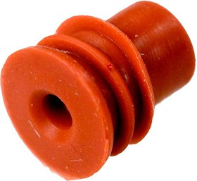 TE-178 015 КОРИЧНЕВЫЙ, TE-178 015, Фиксатор для провода, dвнеш.=0.70мм, dвнут.=0.60мм, корич