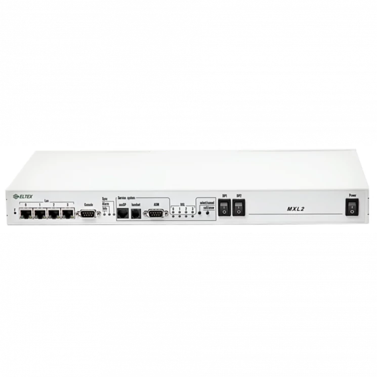 SHDSL-модем MXL2-2, базовый блок, 4хRJ45 (LAN), 2 места для субмодулей М4Е1/4И15, 2 интерфейса SHDSL, 11,4 Мбит/с