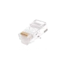 Коннектор NETLAN RJ45/8P8C под витую пару, Кат.5e (Класс D), неэкранированный, уп.100 шт.