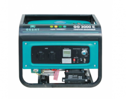 Бензогенератор GESHT GG3000E