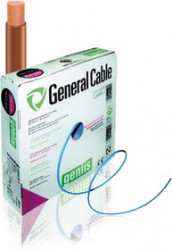 GENLIS-F. Провод H07V-K 450/750В, 1x4мм2 Cu5, красн. ПВХ (100м.)