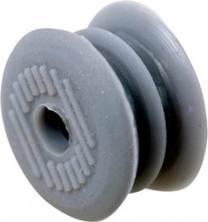 TE-178 017 СЕРЫЙ, TE-178 017, Фиксатор для провода, dвнеш.=1.20мм, dвнут.=0.80мм, серый