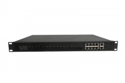 OLT C-DATA FD1108S с 8 портами GEPON (SFP), 8 GE комбо-портов, 2 БП АC
